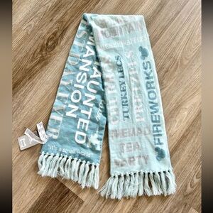 Disney Arendelle Agua Scarf Double Sided My Happy Place Splash Mountain